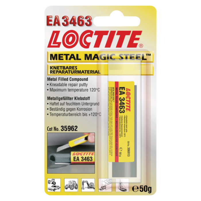 LOCTITE EA 3463 A+B Metal magic steel 50g