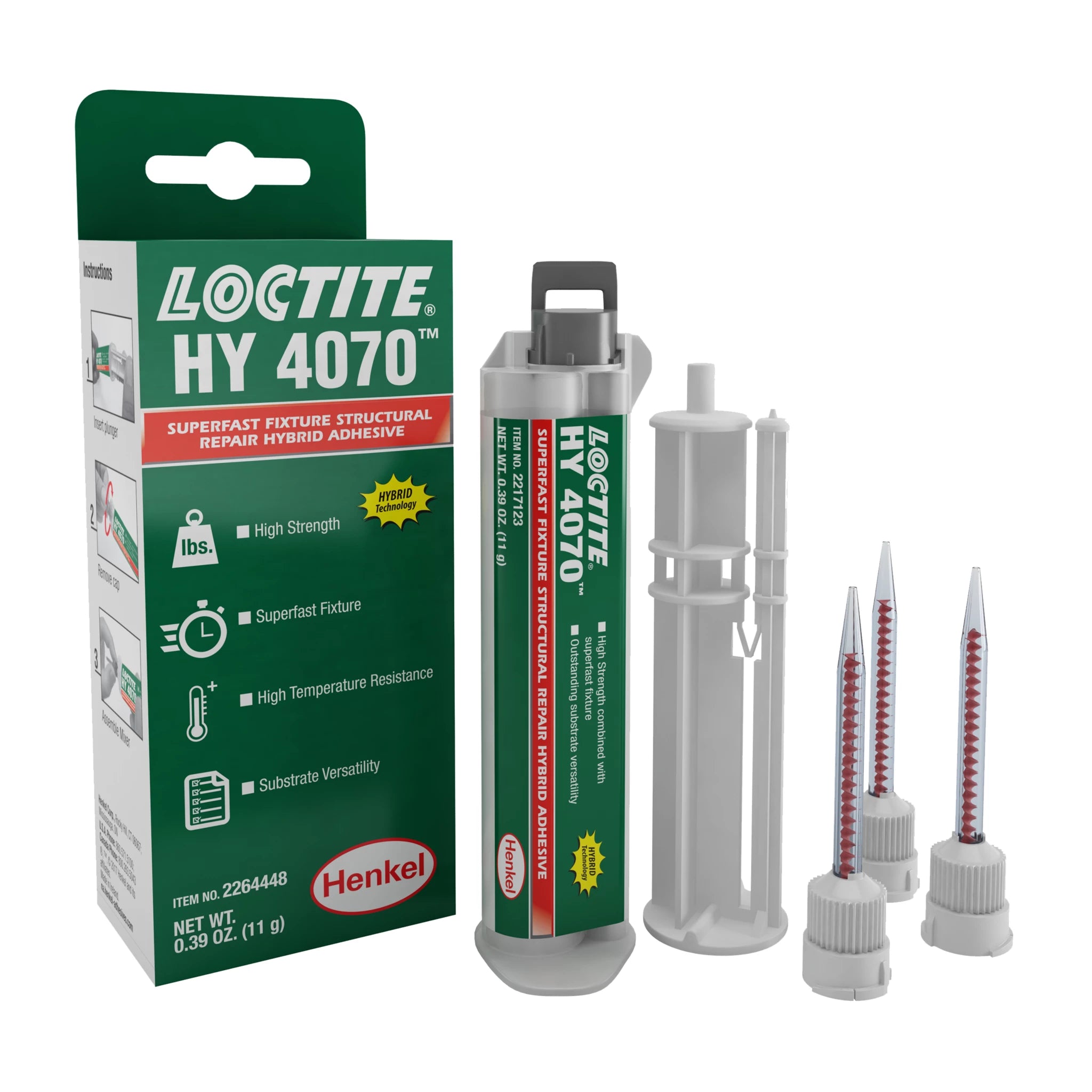 Adhesivo híbrido ultra rápido Loctite HY 4070 CR 11gr