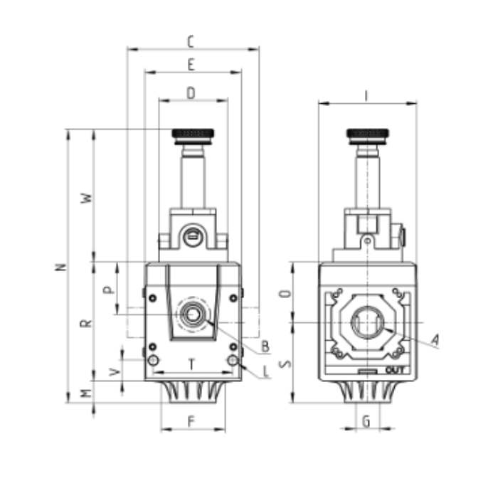 Válvula Electro Neumática 3/2 MD1-V16