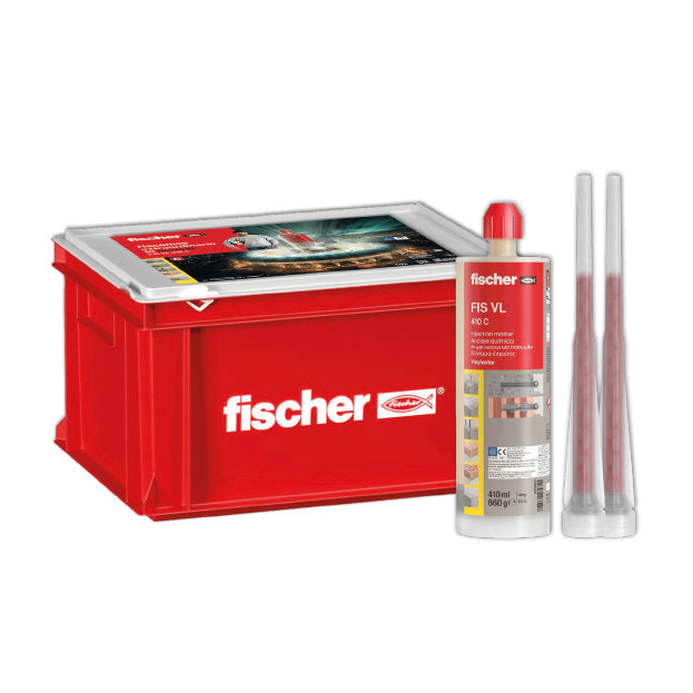 Pack de 16 Anclaje/Taco químico de Fischer FIS VL 410 C