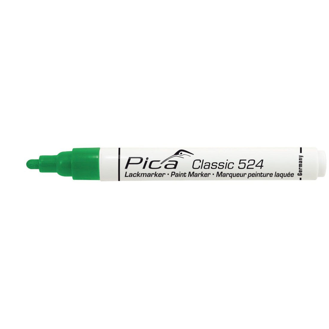 Marcador verde de pintura permanente PICA Classic 524/36