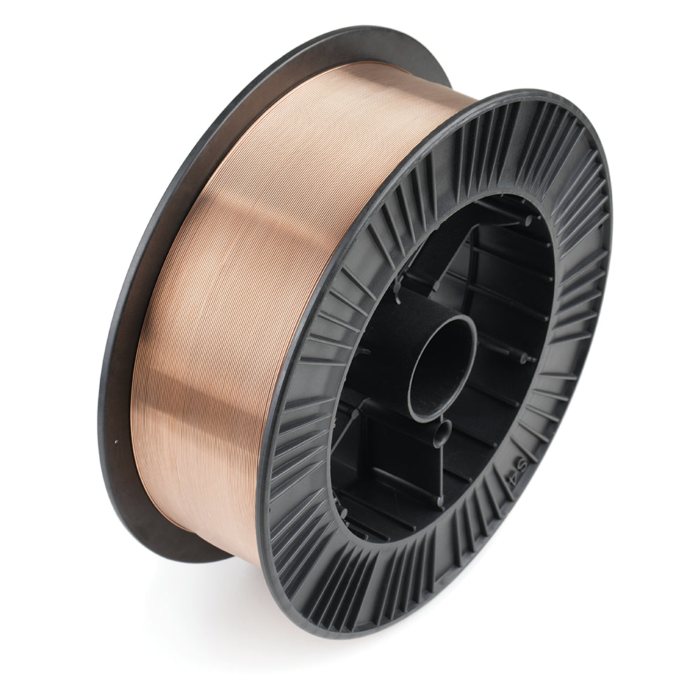 Bobina de hilo acero carbono SG2 Ø0,8mm 5Kg.