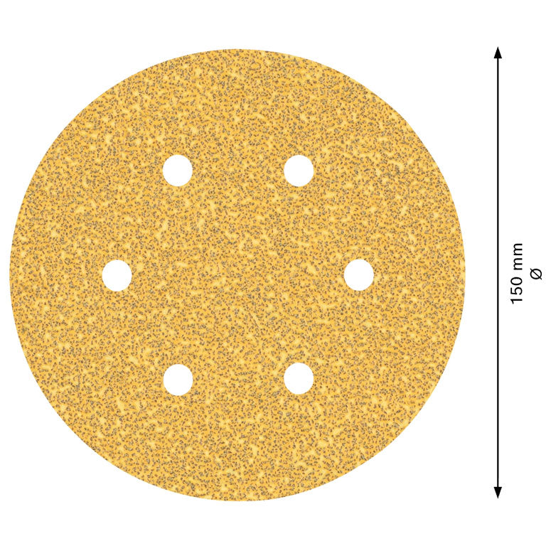 Papel de Lija Expert C470 para lijadoras excéntricas de 150 mm