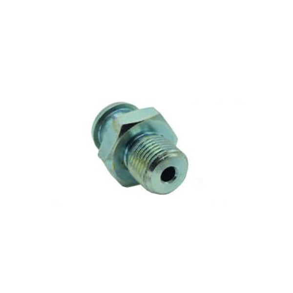 Racor para ventosa rosca G1/8” macho, orificio Ø3 mm serie RAC16R1/8M