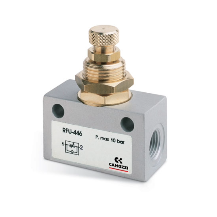 Regulador Caudal Unidirec G1/8 D3 RFU 483-1/8