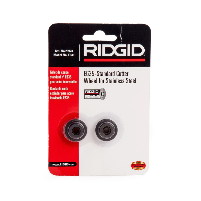 Cuchilla de recambio E-635 para cortatubos Ridgid 35S y 65S, 2uds.