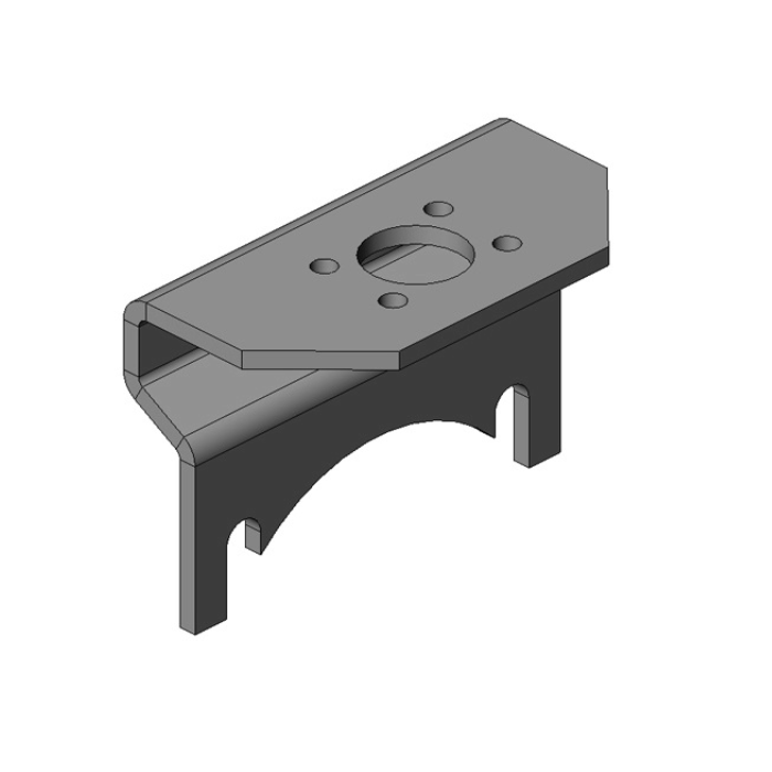Soporte Actuador Inoxpa 94 Válvula Bola 6400 NW80/3"