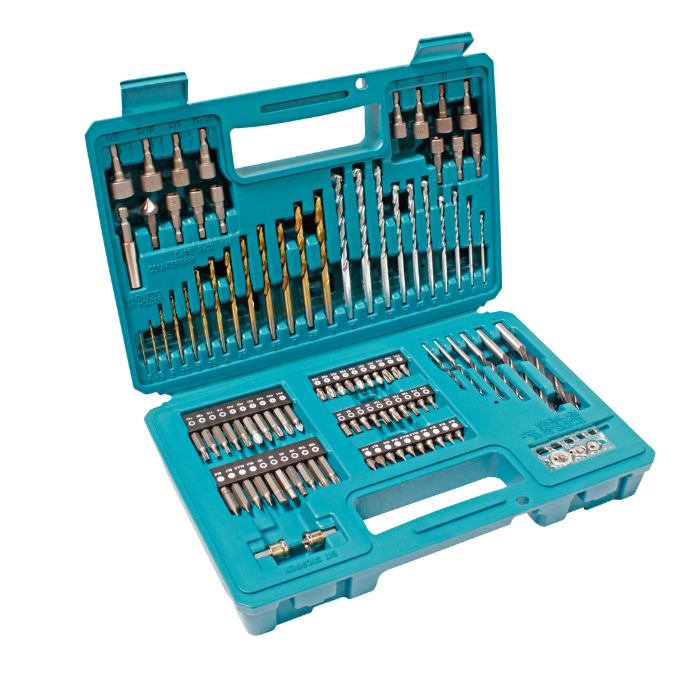 Maletín de Brocas y Puntas de 102 piezas Makita B-68432