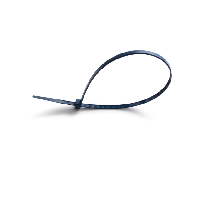 Brida De Nylon Azul Detectable 100 Uds