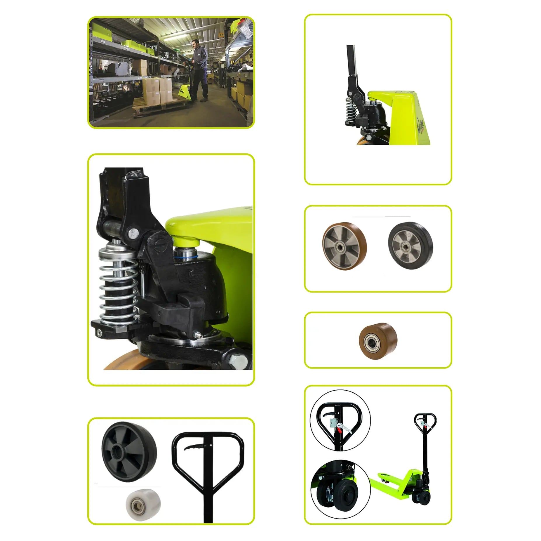 Transpaleta Pramac GS 25S4 1150X525