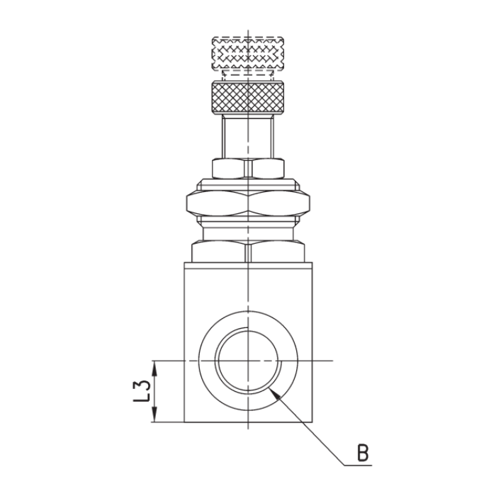 Válvula Unidireccional Serie RFU 1/4