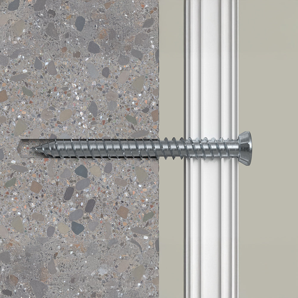 Tornillos para marco de ventana Fischer FFS 7.5mm de cabeza plana