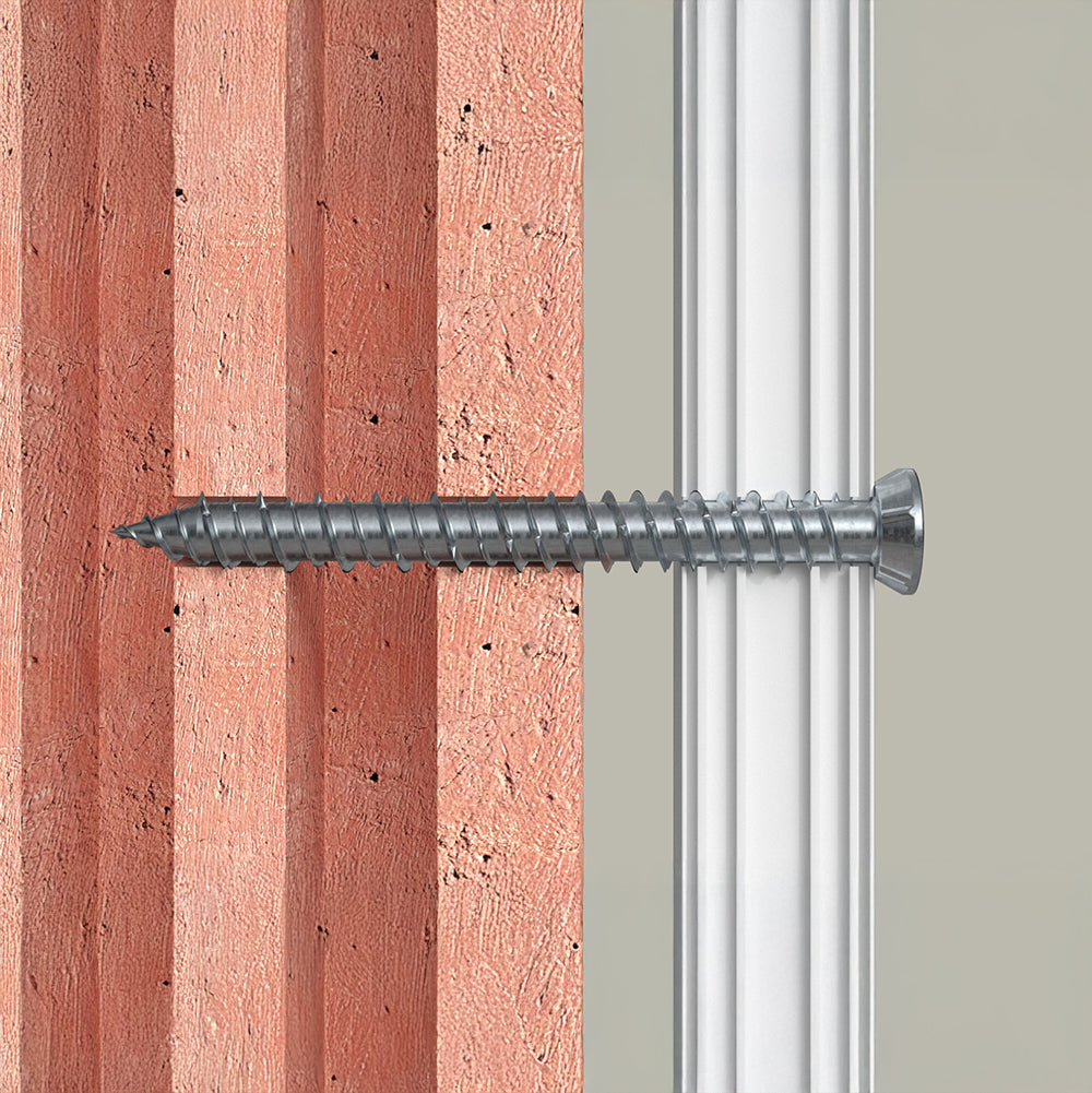 Tornillos para marco de ventana Fischer FFS 7.5mm de cabeza plana