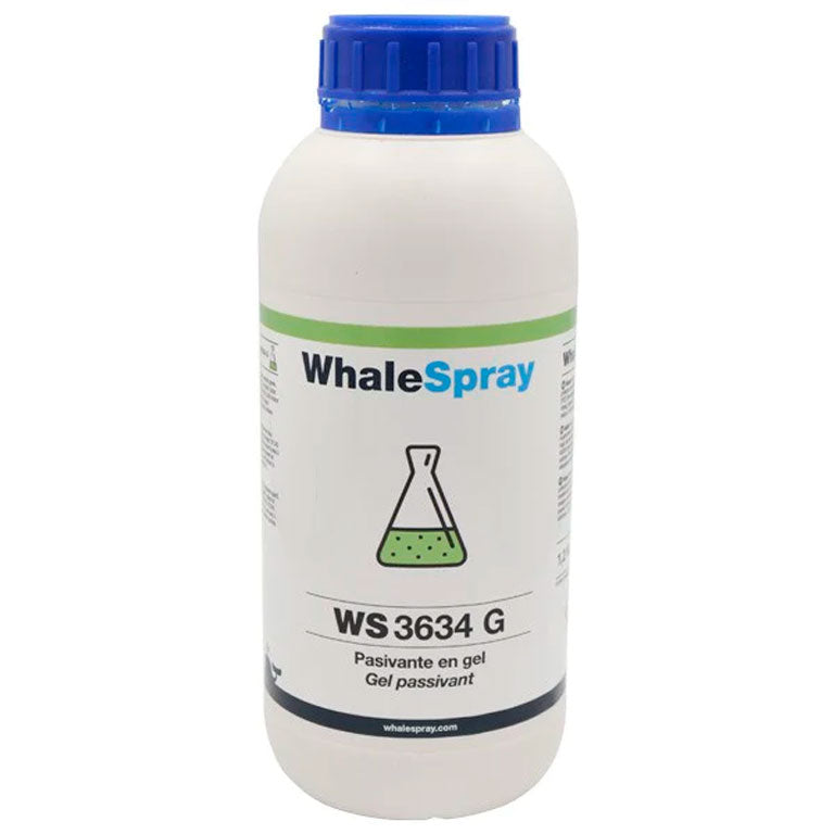 Gel Pasivante Inoxidable Whale Spray WS3634G Bote 1kg