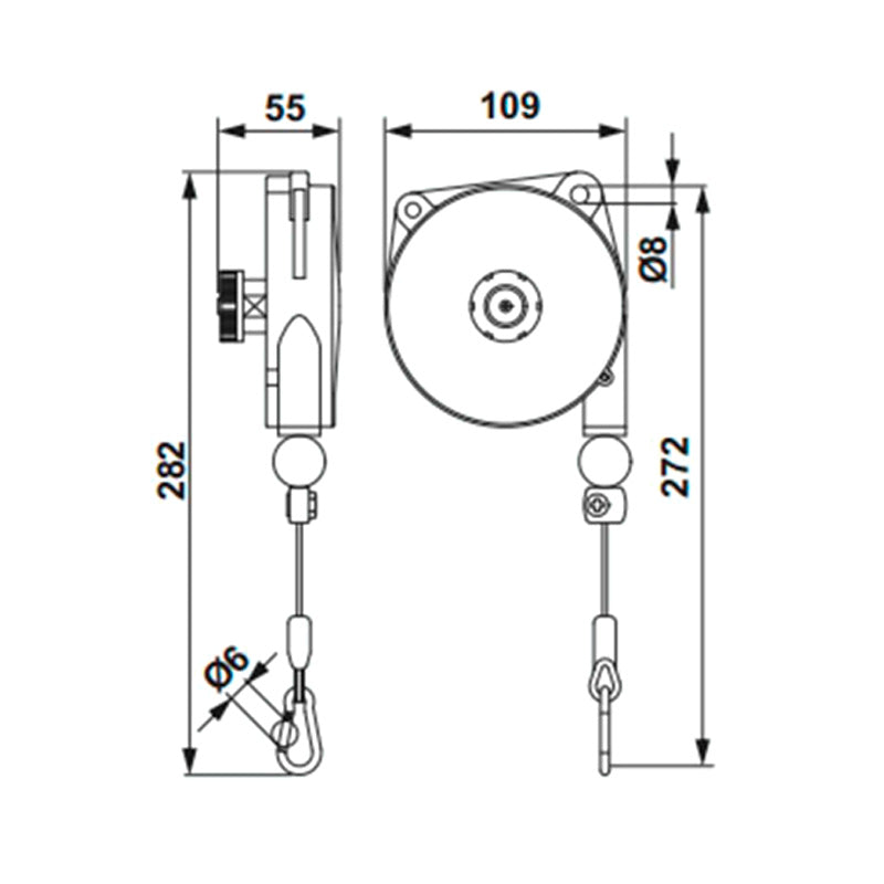 Equilibrador 2,0 – 3,0 Kg YAIM YA 9313