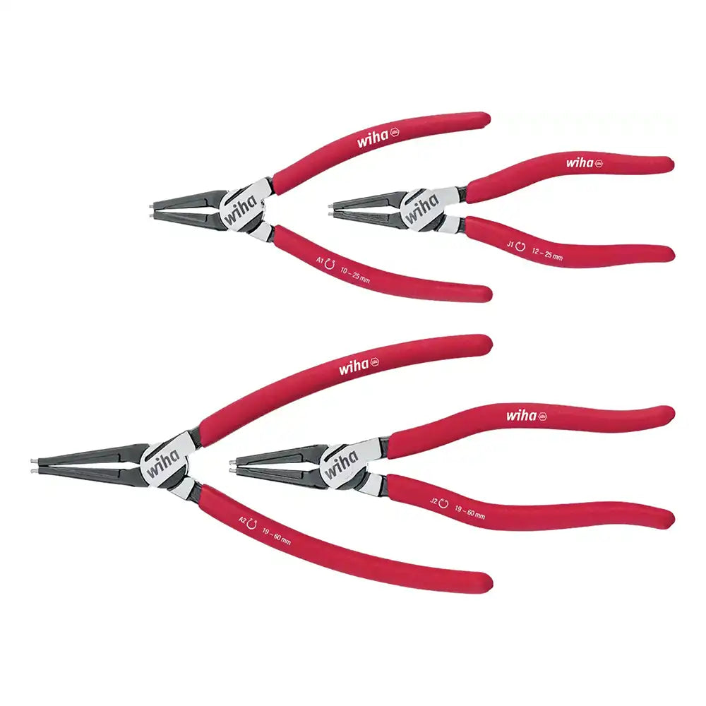 Juego de 4 alicates para anillos Wiha 34708