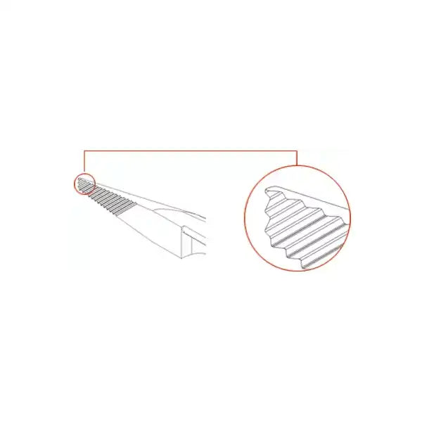 Alicates de boca semi-redonda recta 1000V Wiha 200mm 26727