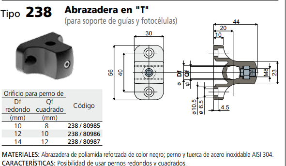 Cruceta DF10 M8 C023880985