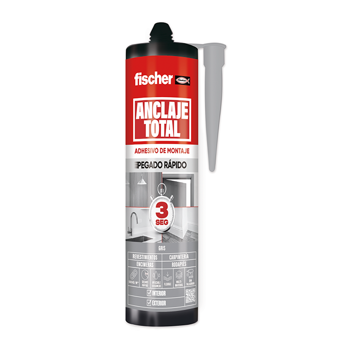 Anclaje Total Gris Fischer 290 ml