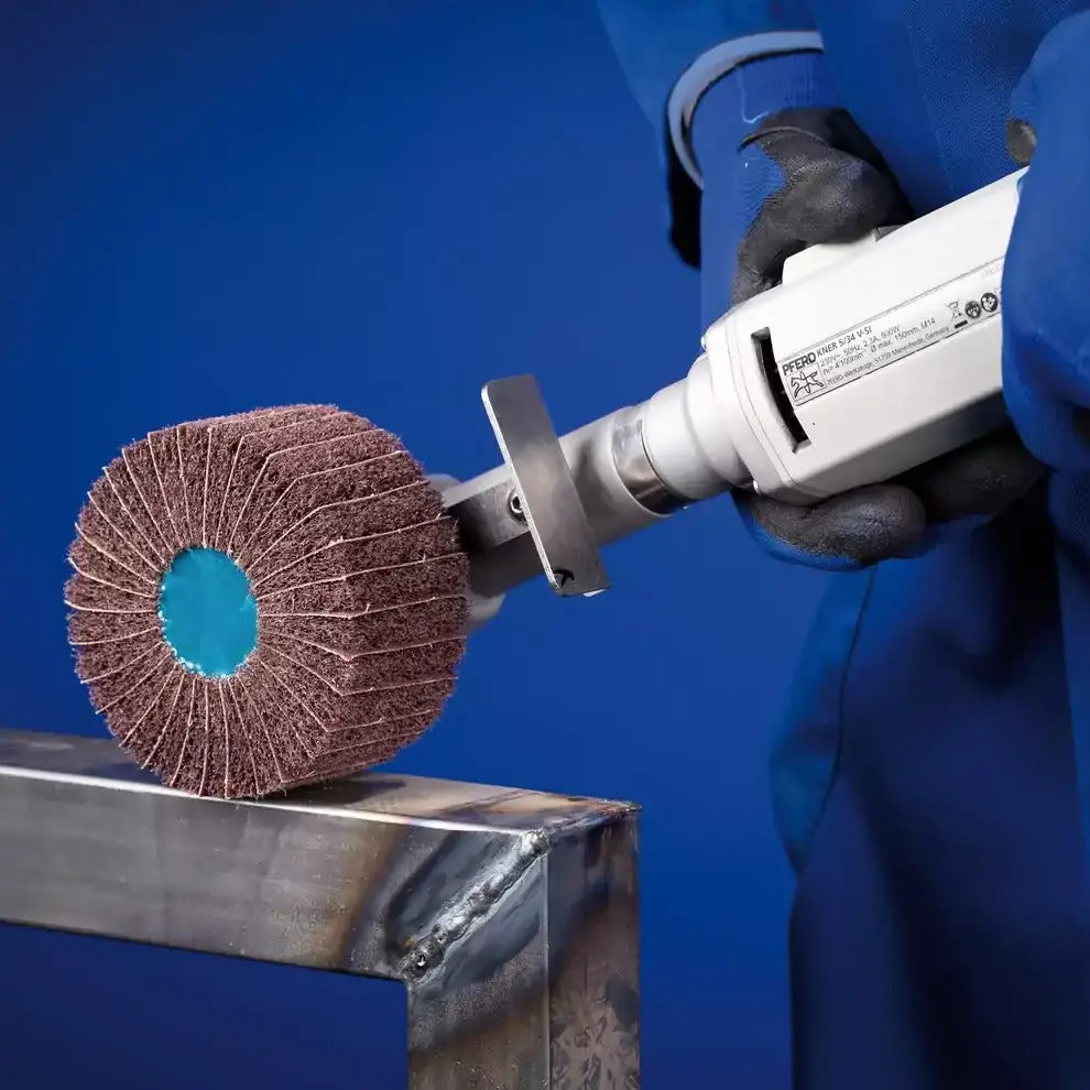 Abanico de vellón de núcleo Pferd POLINOX PNZ Ø 100x50 mm