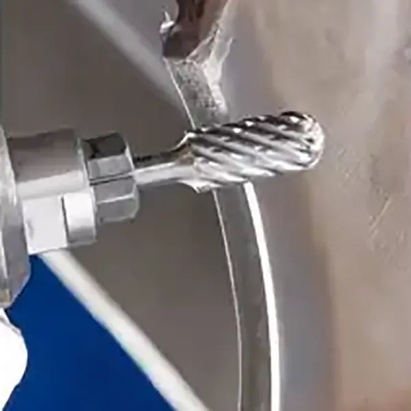 Fresa de metal duro INOX cilíndrica WRC Pferd Ø8x20