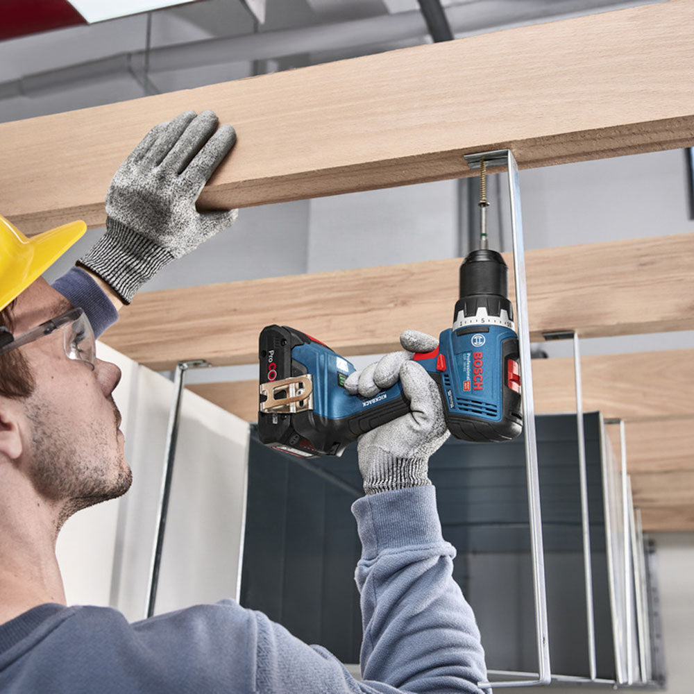 Combo Bosch de Amoladora GWS 18V-8, Atornillador GSR 18V-65 y Martillo GBH 18V-22