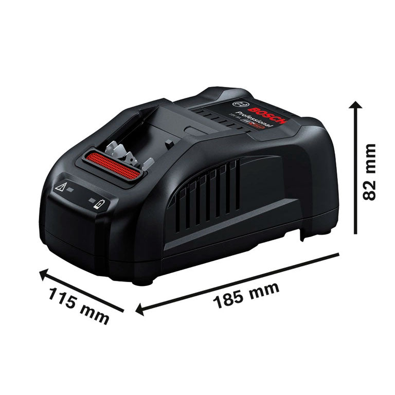 Kit Cargador rápido Bosch GAL 1880CV + 3 baterías ProCORE 4.0 Ah