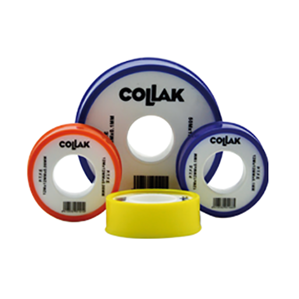Rollo teflón PTFE 50m x 19mm x 0,10mm de Collak