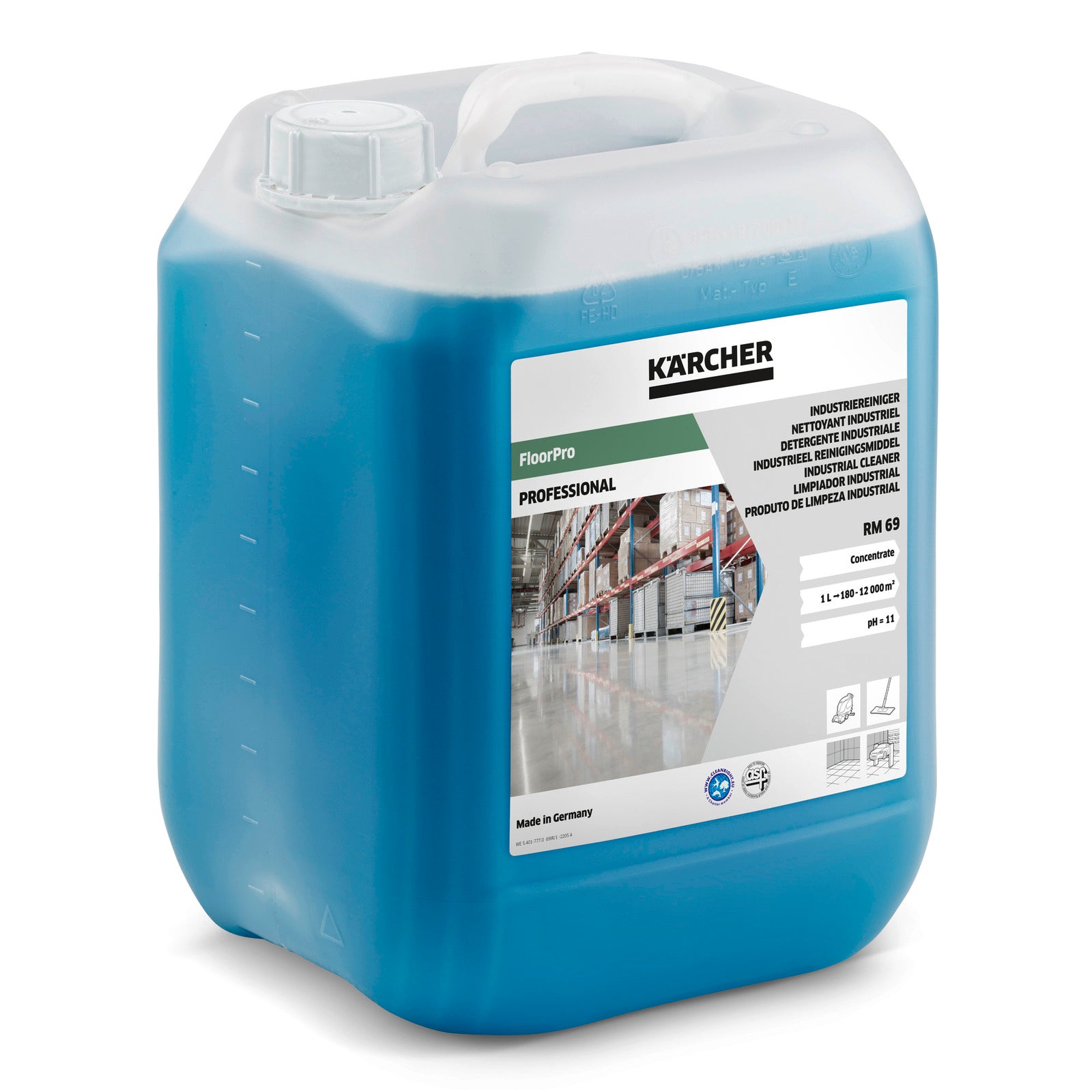 Detergente Químico Kärcher RM-69 10Litros