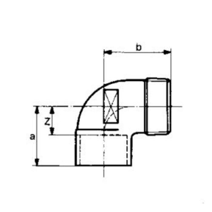Codo 90º MH Mixto para Roscar y Soldar | F-92-CU