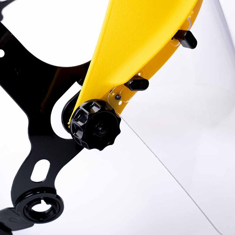 Pantalla facial FACY transparente con visor de 200x395, 1B