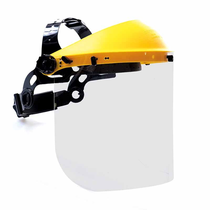 Pantalla facial FACY transparente con visor de 200x395, 1B