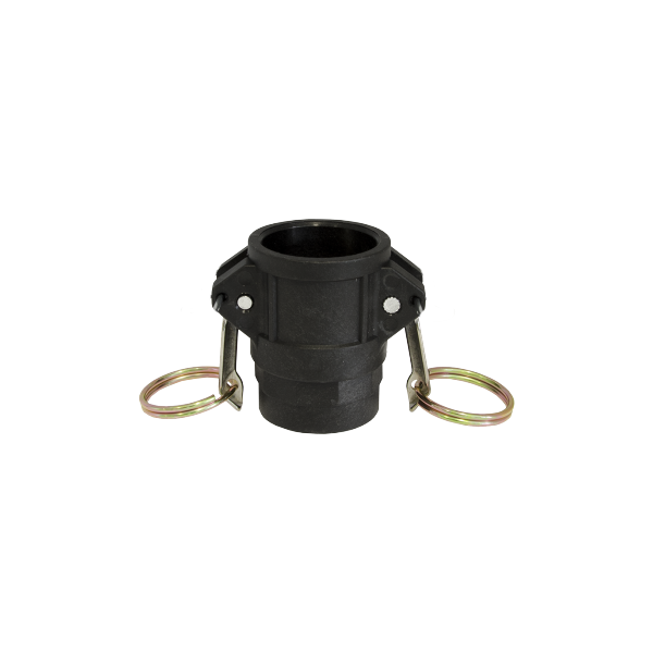 Kamlock hembra con rosca hembra Tipo D Polipropileno