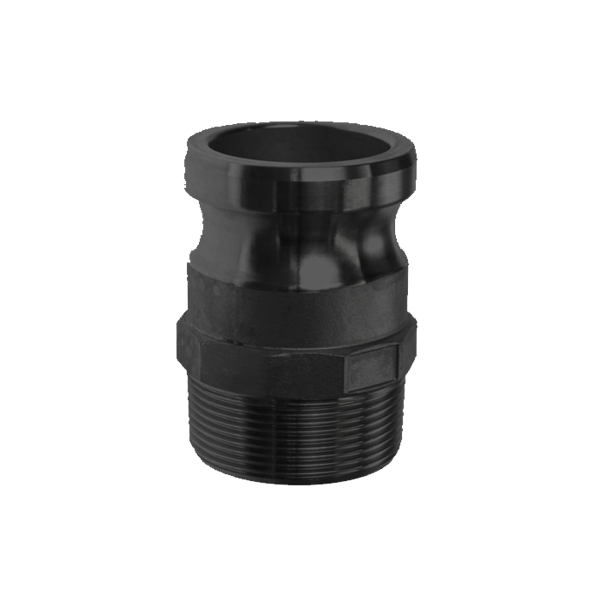 Kamlock macho con rosca macho Tipo F Polipropileno