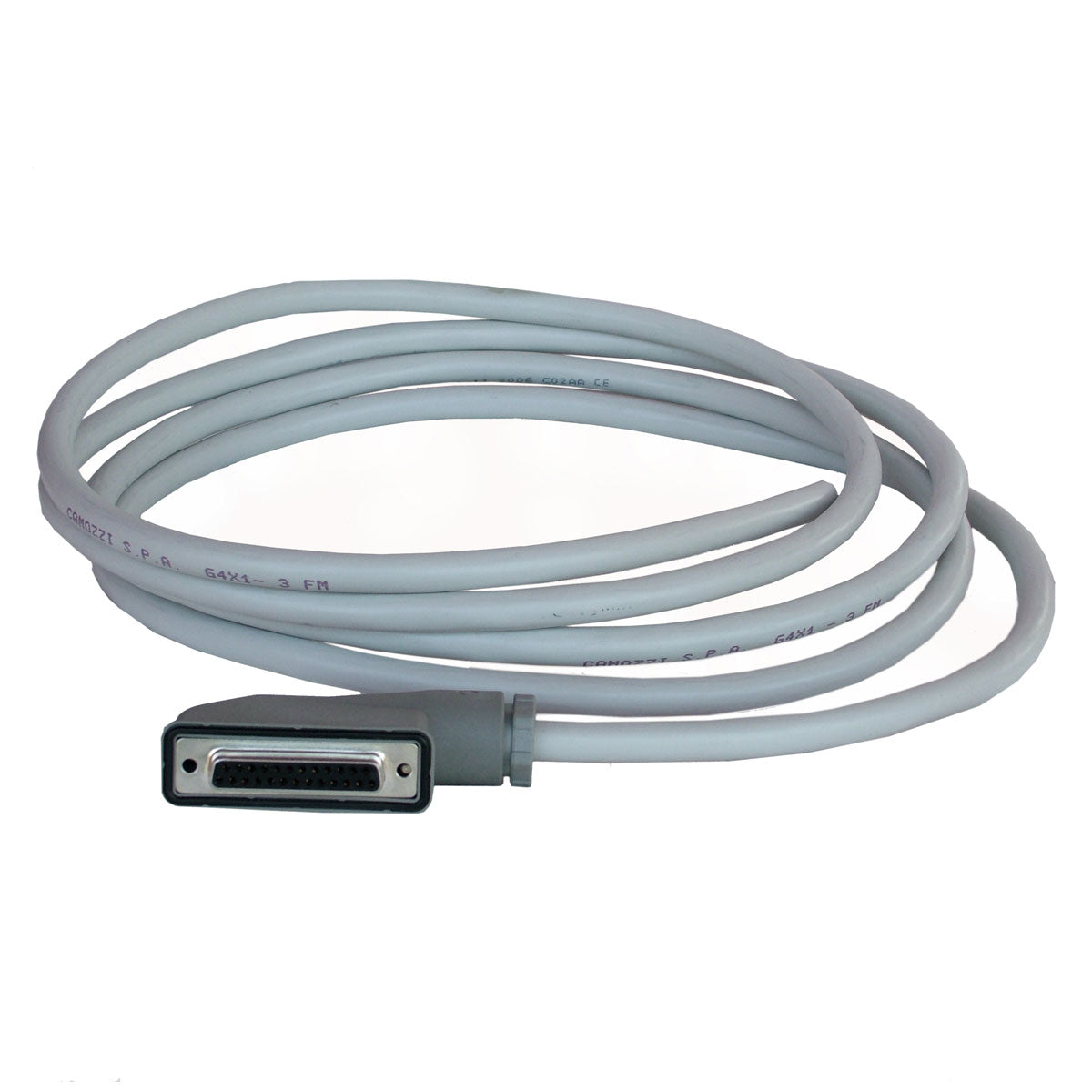 Conector hembra de angulo recto Sub-D con cable radial G3X1-3