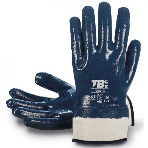 Guante de nitrilo azul Tomás Bodero 9041B