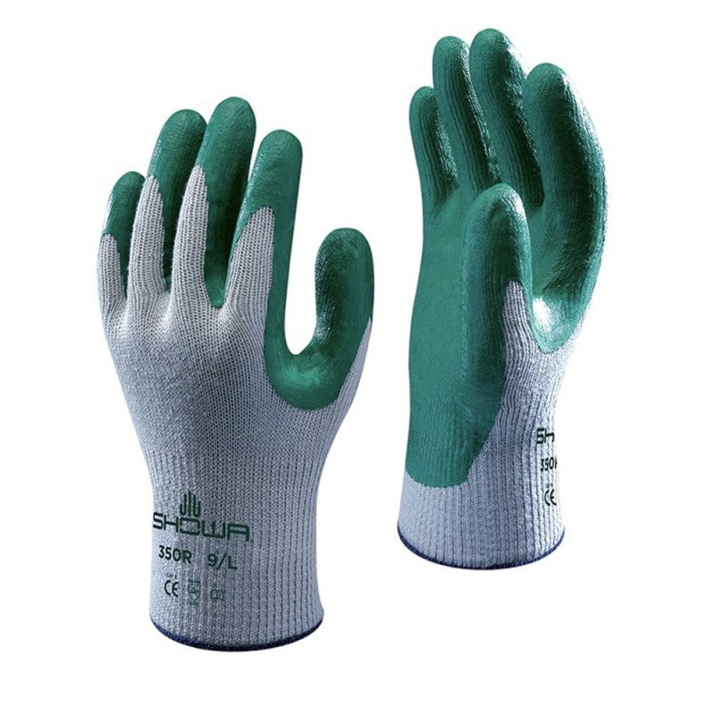Guantes con Palma De Nitrilo Showa 350-R T-9