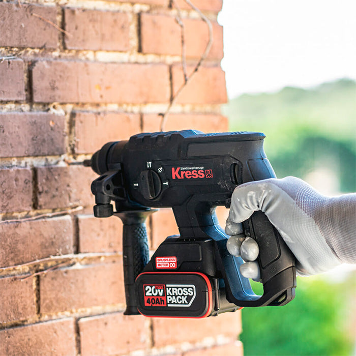 Martillo Taladro Atornillador Kress KUC60.2 20V Brushless
