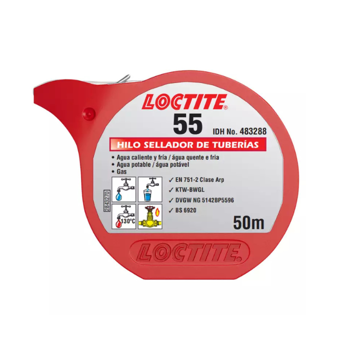 LOCTITE 55 Hilo sellador de roscas 50M