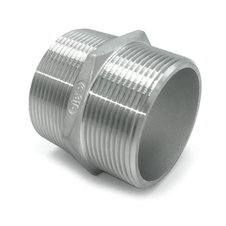 Machón de Acero Inoxidable 316 con rosca Macho / Macho Figura 280 CINOX