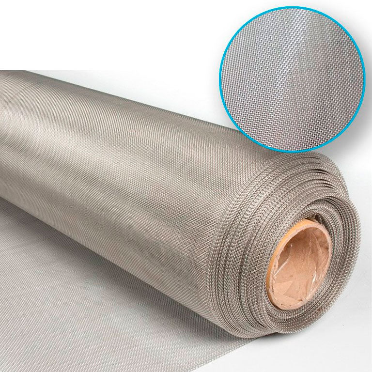 Malla de Acero Inoxidable A304 Nº 110. D/H 0,10 L-0,152