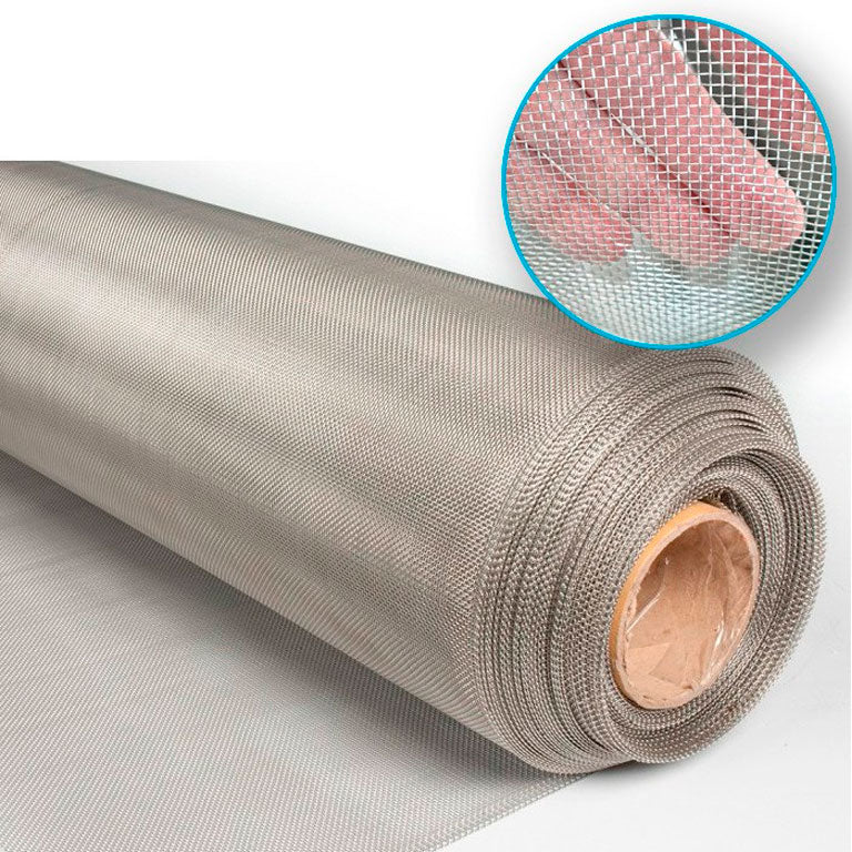 Malla de Acero Inoxidable A304 Nº 12. D/H 0,50 L-1,81