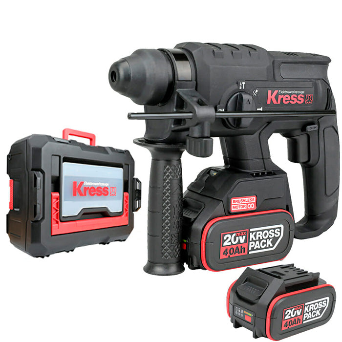 Martillo Taladro Atornillador Kress KUC60.2 20V Brushless
