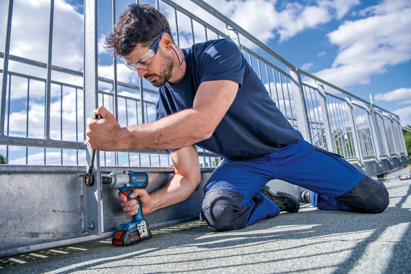 Atornillador de Impacto Bosch GDS 18V-450 HC + Baterías 5.0Ah