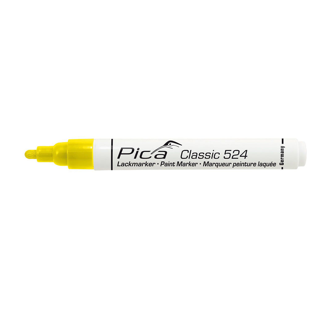 Marcador amarillo de pintura permanente PICA Classic 524/44