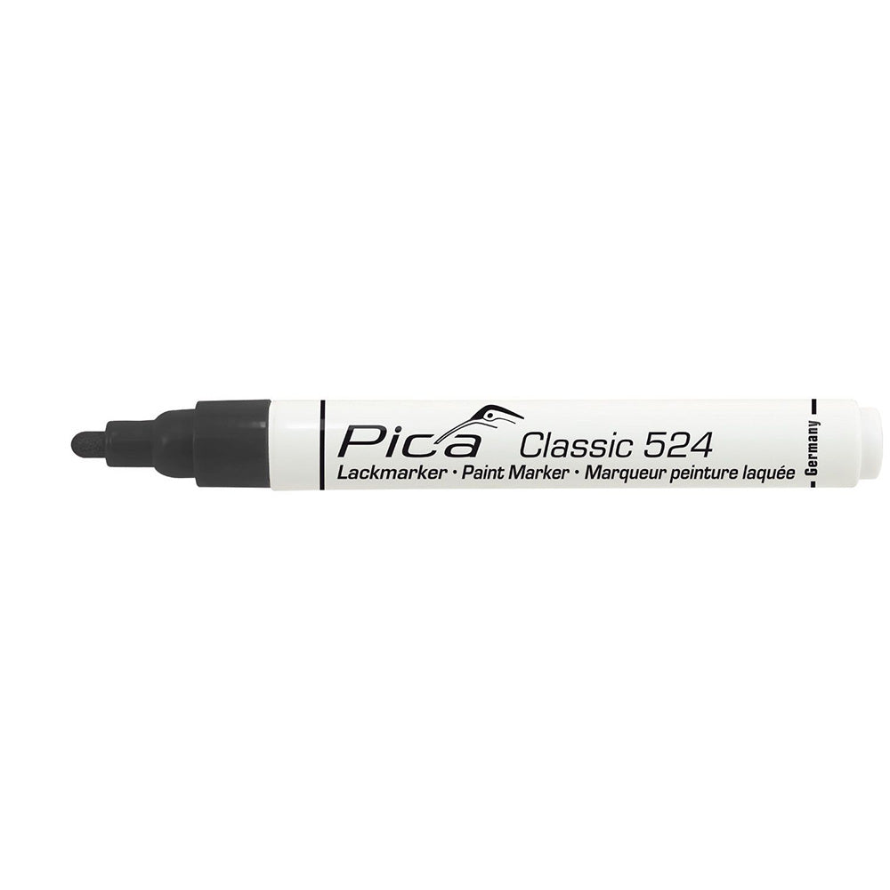 Marcador negro de pintura permanente PICA Classic 524/46
