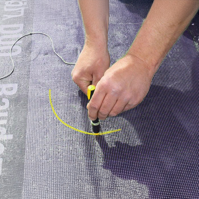 Marcador amarillo industrial permanente Pica Visor 990/44