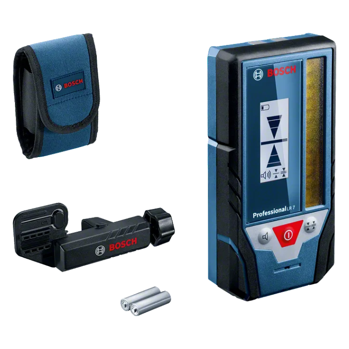 Receptor Láser Bosch LR 7 Professional | Detección Verde y Rojo