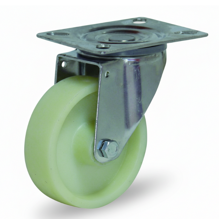 Rueda Gayner Inox 125mm | Ref. 34-102/48 | Carga 200kg | Alta Temperatura