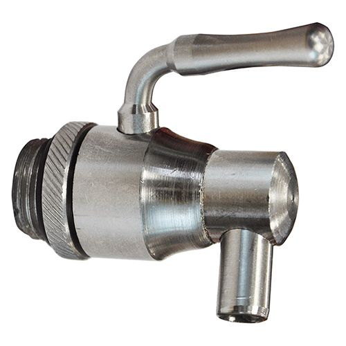 Grifo Antigoteo Palanca Inoxidable para Contenedor Vástago Aceite Caño girevole 1/2"